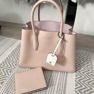 Kate Spade matching handbag and wallet